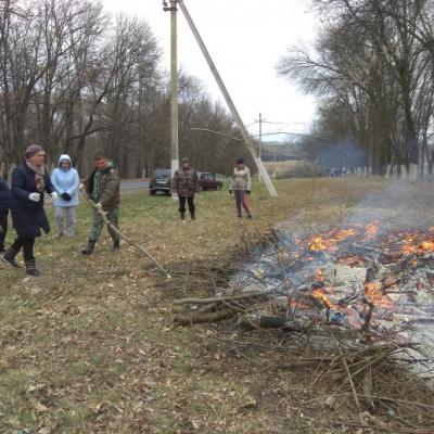 Субботник (14 апреля 2019г.)